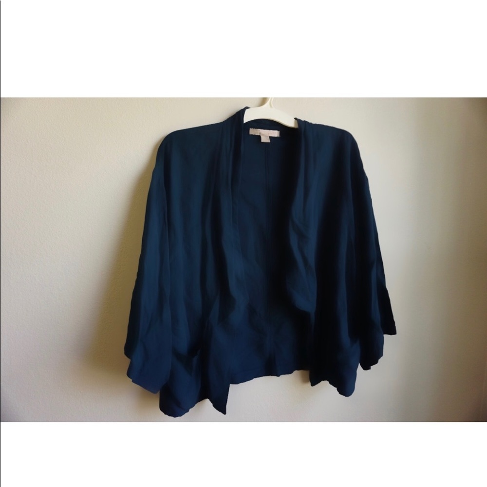 Cyan cardigan